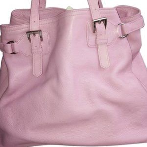 Prada Daino Pink Leather Tote